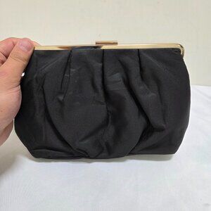 Bvlgari Beauty Cosmetic Pouch / Clutch Handbag Pouch Black Lined
